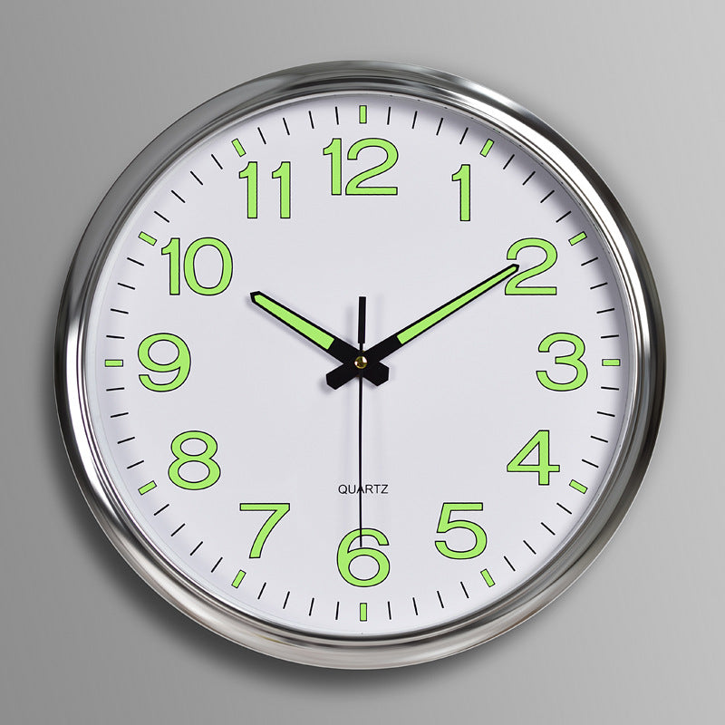 QuietLume - LED Wall Clock for Classrooms