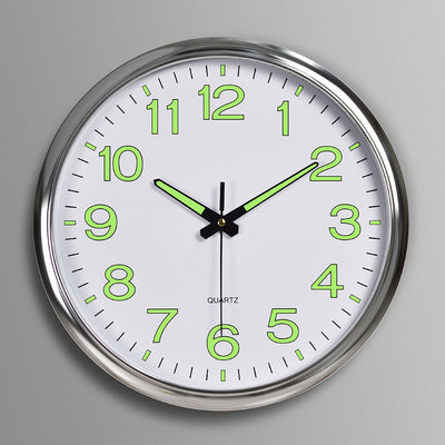 QuietLume - LED Wall Clock for Classrooms