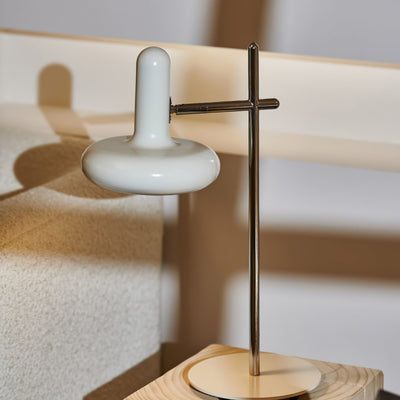 LuxeOptima - Elegant Table Lamp with Classic Design and Soft Glow
