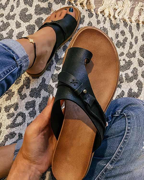 Orthopedic Sandals with Arch Support and Adjustable Buckle – Comfortable Footwear for Daily Use