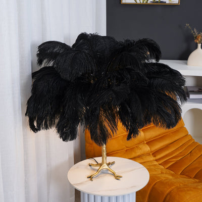 FeatherGlam – Luxurious Table Lamp