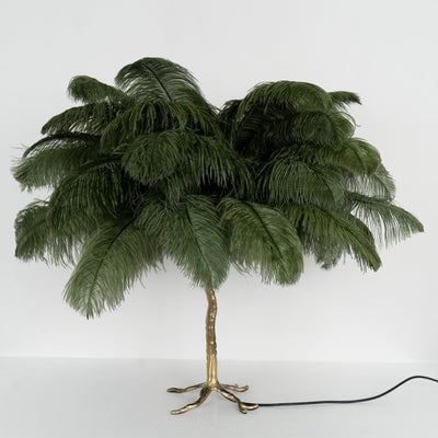 FeatherGlam – Luxurious Table Lamp