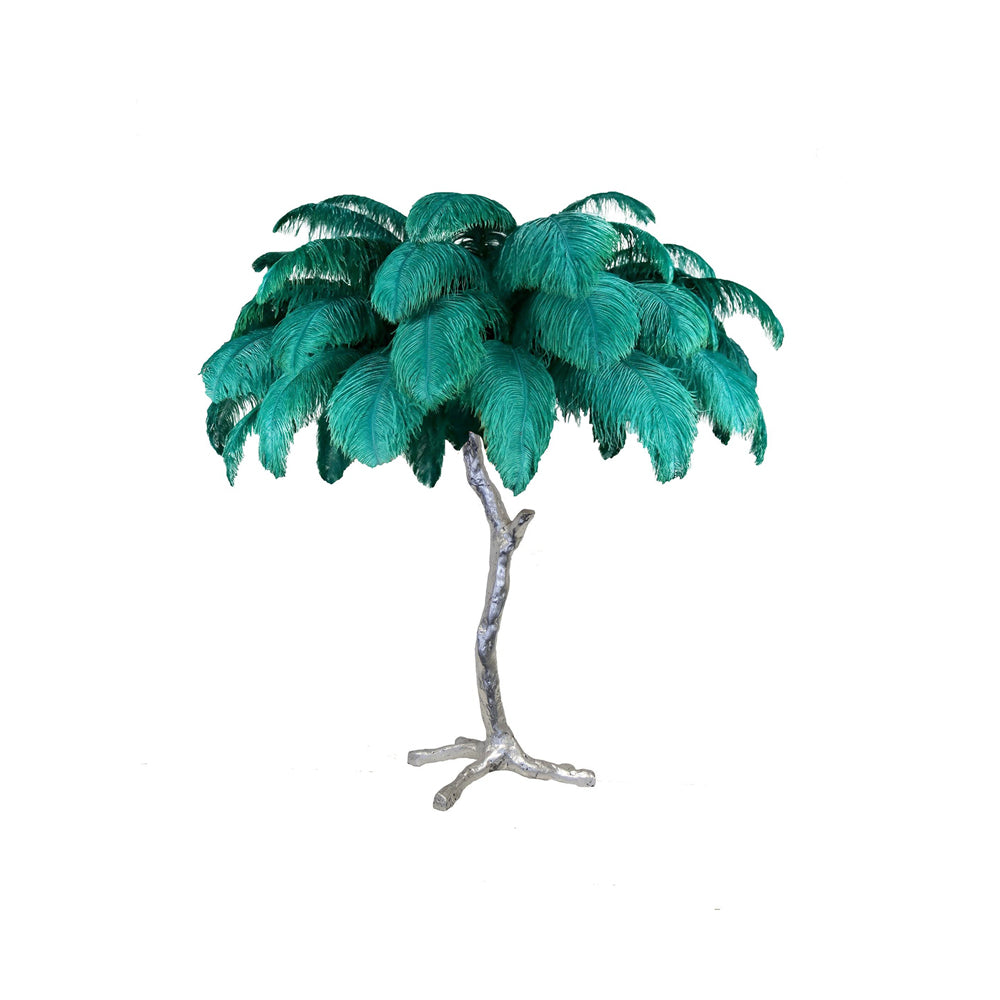 FeatherGlam – Luxurious Table Lamp
