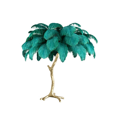 FeatherGlam – Luxurious Table Lamp