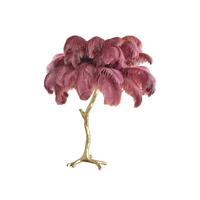 FeatherGlam – Luxurious Table Lamp