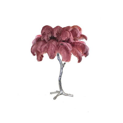FeatherGlam – Luxurious Table Lamp