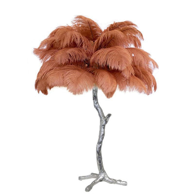 FeatherGlam – Luxurious Table Lamp