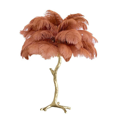 FeatherGlam – Luxurious Table Lamp