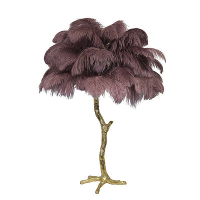 FeatherGlam – Luxurious Table Lamp