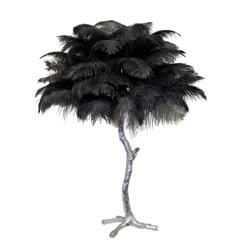 FeatherGlam – Luxurious Table Lamp