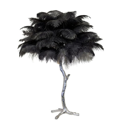 FeatherGlam – Luxurious Table Lamp