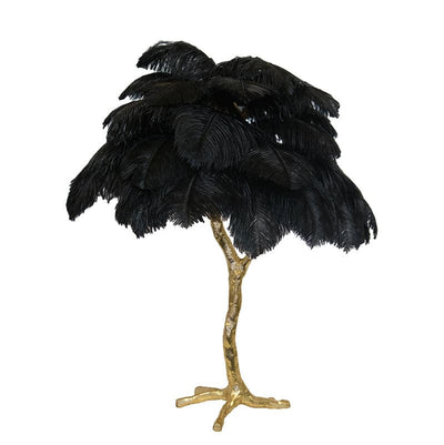 FeatherGlam – Luxurious Table Lamp