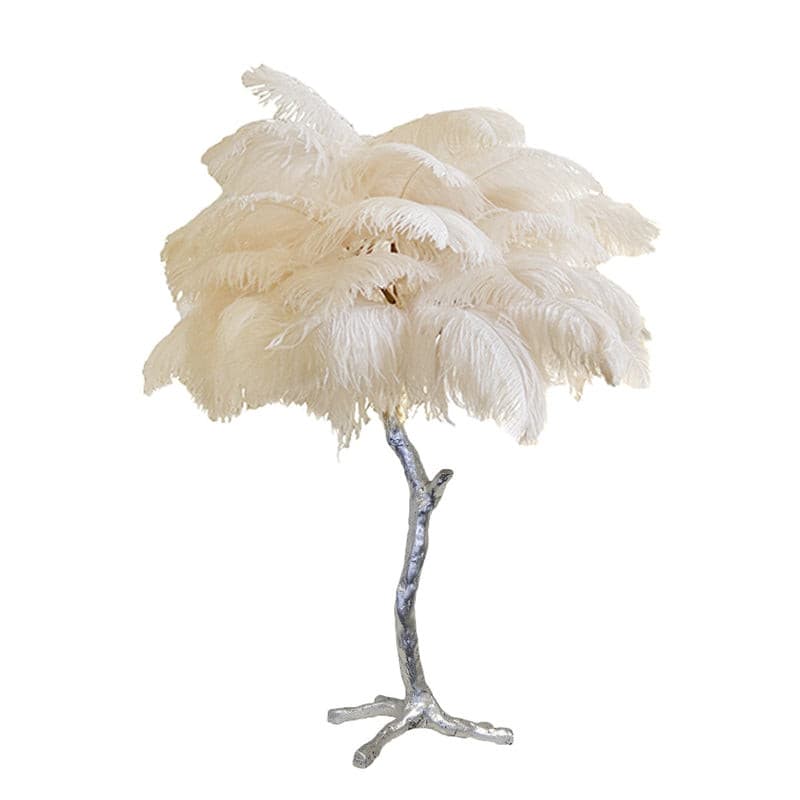 FeatherGlam – Luxurious Table Lamp
