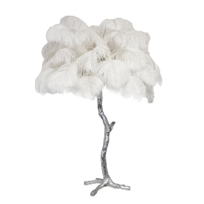 FeatherGlam – Luxurious Table Lamp