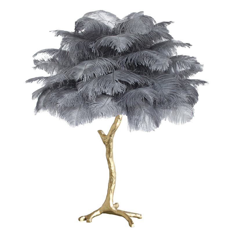 FeatherGlam – Luxurious Table Lamp
