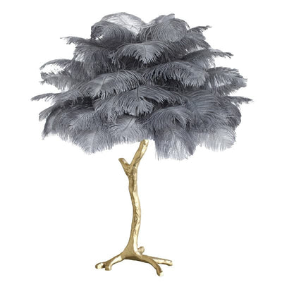 FeatherGlam – Luxurious Table Lamp