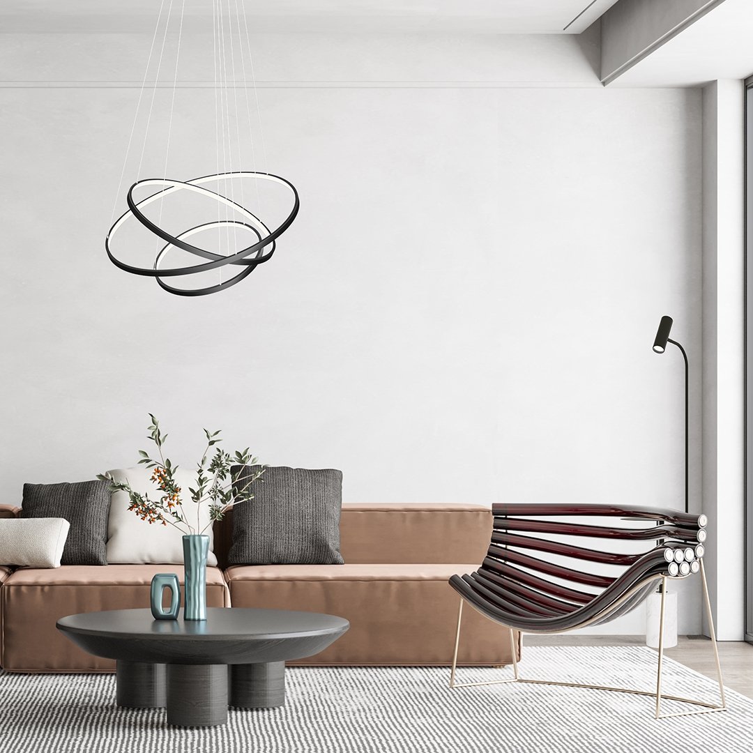 OrbGlow - Remote-Controlled LED Pendant Lamp