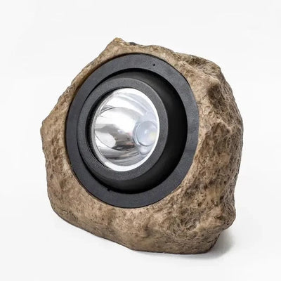 RockyLight - Solar-Powered Outdoor Light with Stone Design for Landscape Lighting
