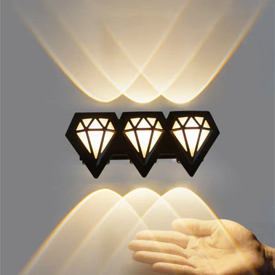 Modern Outdoor Wall Lamp - Waterproof LED Exterior Wall Lights for Gardens