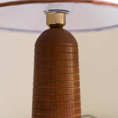 LuxePalisades - Geometrically Designed Table Lamp with Warm Glow