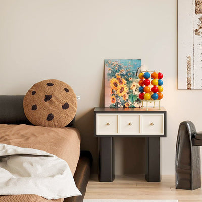 GlazeGlow - Table Lamp with Shiny Ball and Gentle Lighting