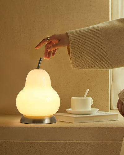 RadiantPear - Portable Glass Table Lamp
