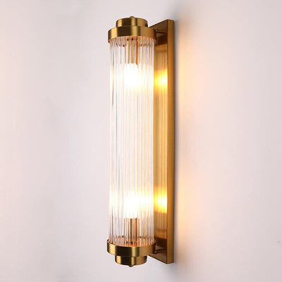 FlareGold – Elegant Gold Wall Light with LED Efficiency