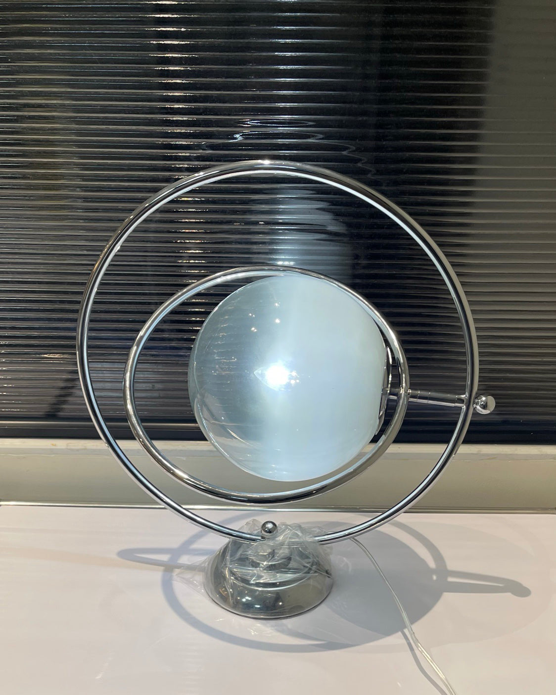 CosmicGlow - Table Lamp with Cosmic Design and Subtle Lighting