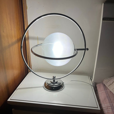 CosmicGlow - Table Lamp with Cosmic Design and Subtle Lighting