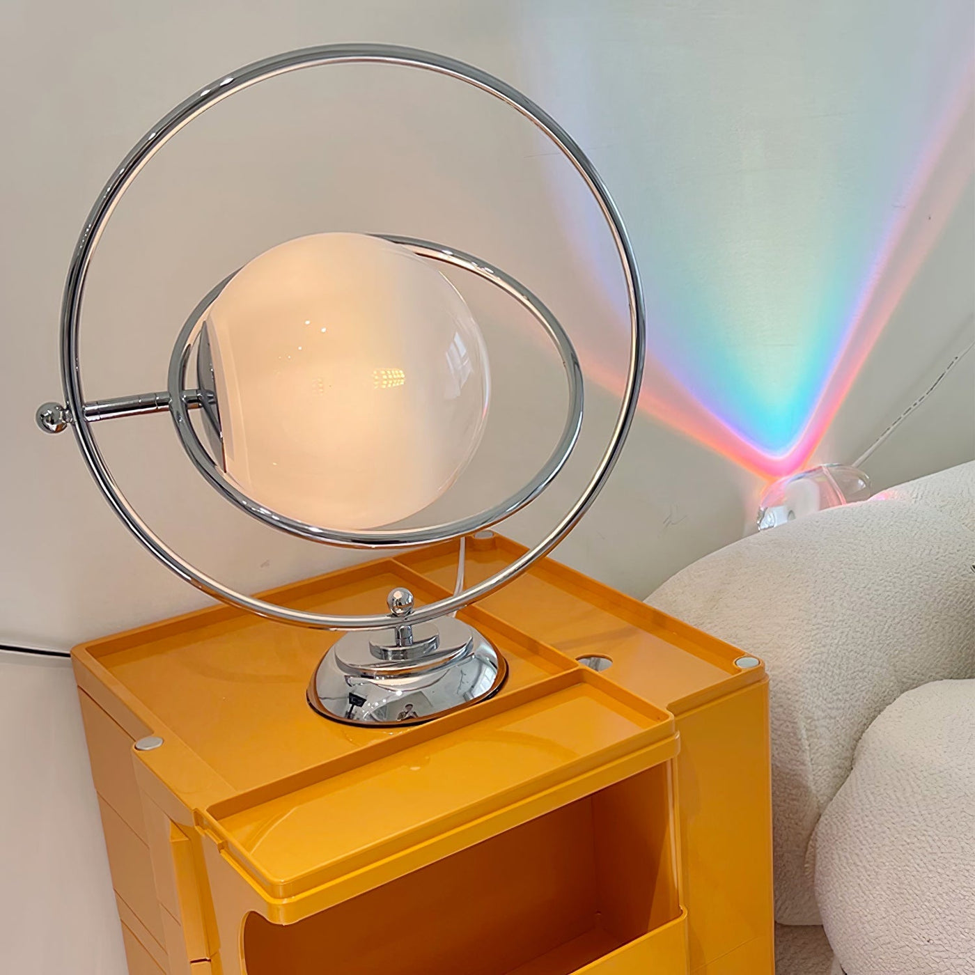 CosmicGlow - Table Lamp with Cosmic Design and Subtle Lighting