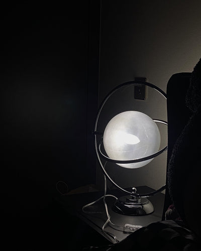 CosmicGlow - Table Lamp with Cosmic Design and Subtle Lighting
