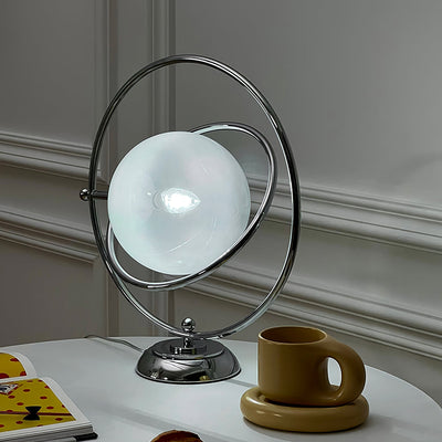 CosmicGlow - Table Lamp with Cosmic Design and Subtle Lighting