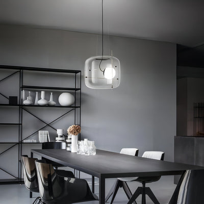CognacLuxe - Stijlvolle Glas Pendelleuchte