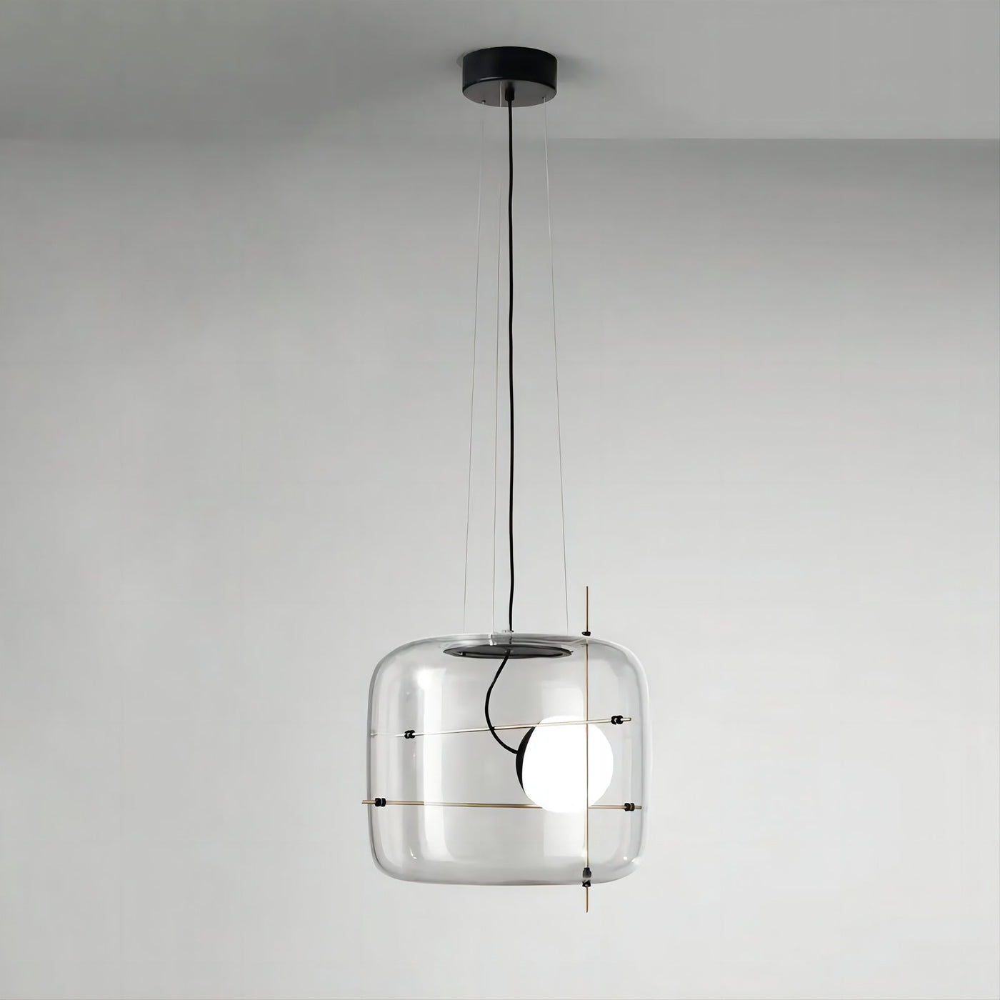 CognacLuxe - Stijlvolle Glas Pendelleuchte