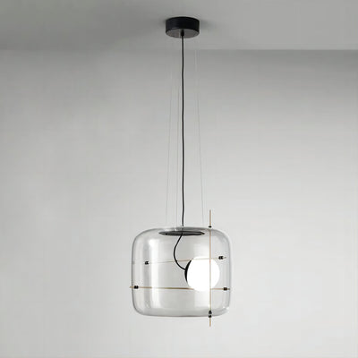 CognacLuxe - Stijlvolle Glas Pendelleuchte
