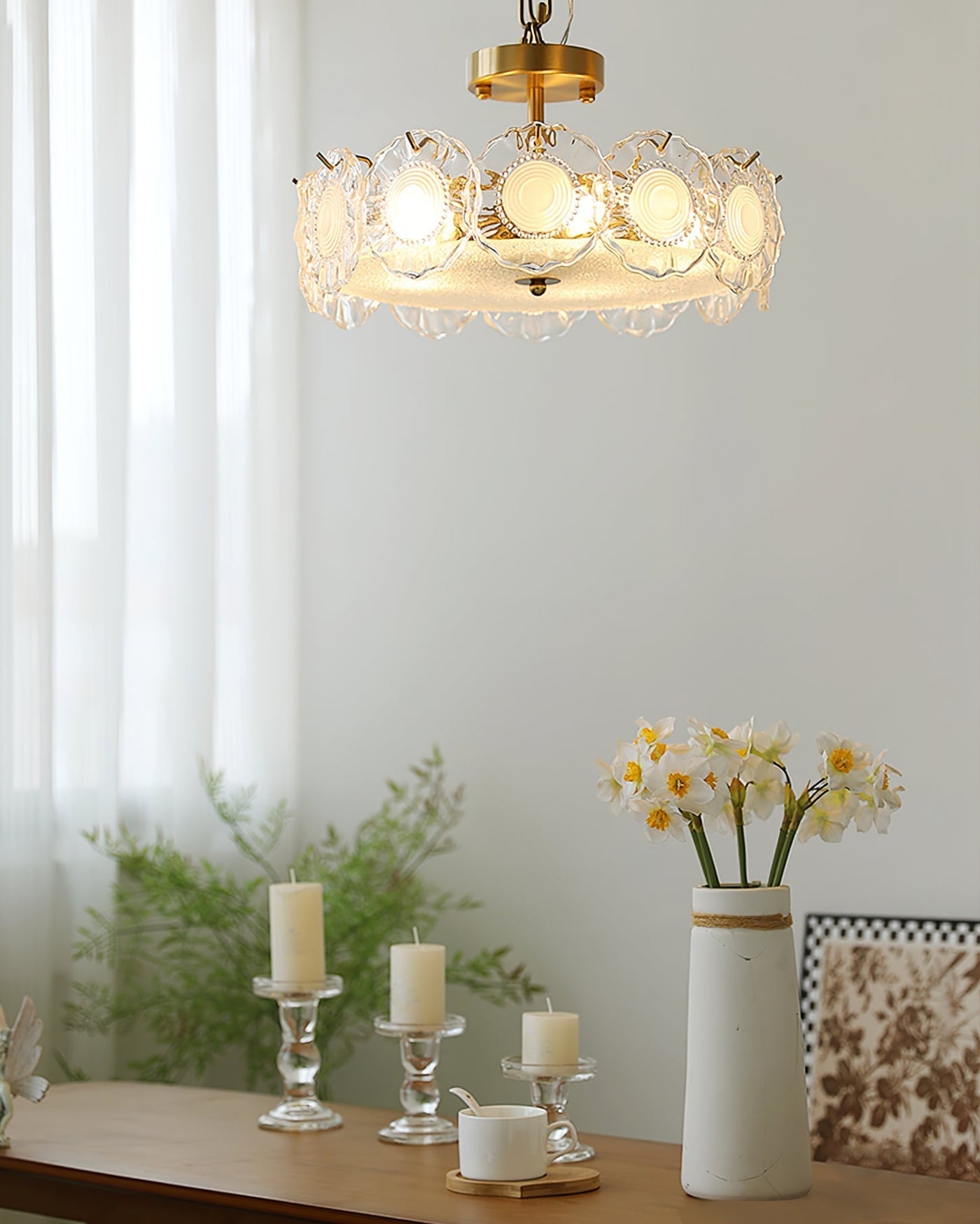 PobllemRadiance - Chic Glass Light Design
