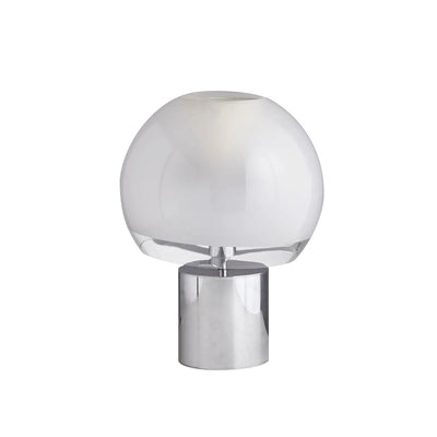 FusionGlow – Retro-Inspired Table Lamp with Glass Base