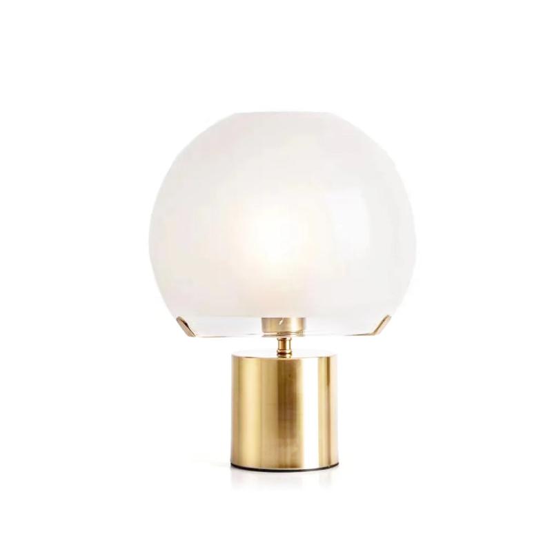 FusionGlow – Retro-Inspired Table Lamp with Glass Base