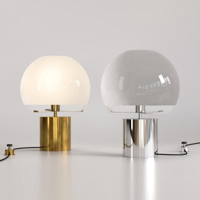 FusionGlow – Retro-Inspired Table Lamp with Glass Base