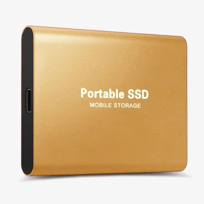 Portable 2 TB external SSD - Ultra Fast SSD external hard drive with USB 3.1 for safe data storage