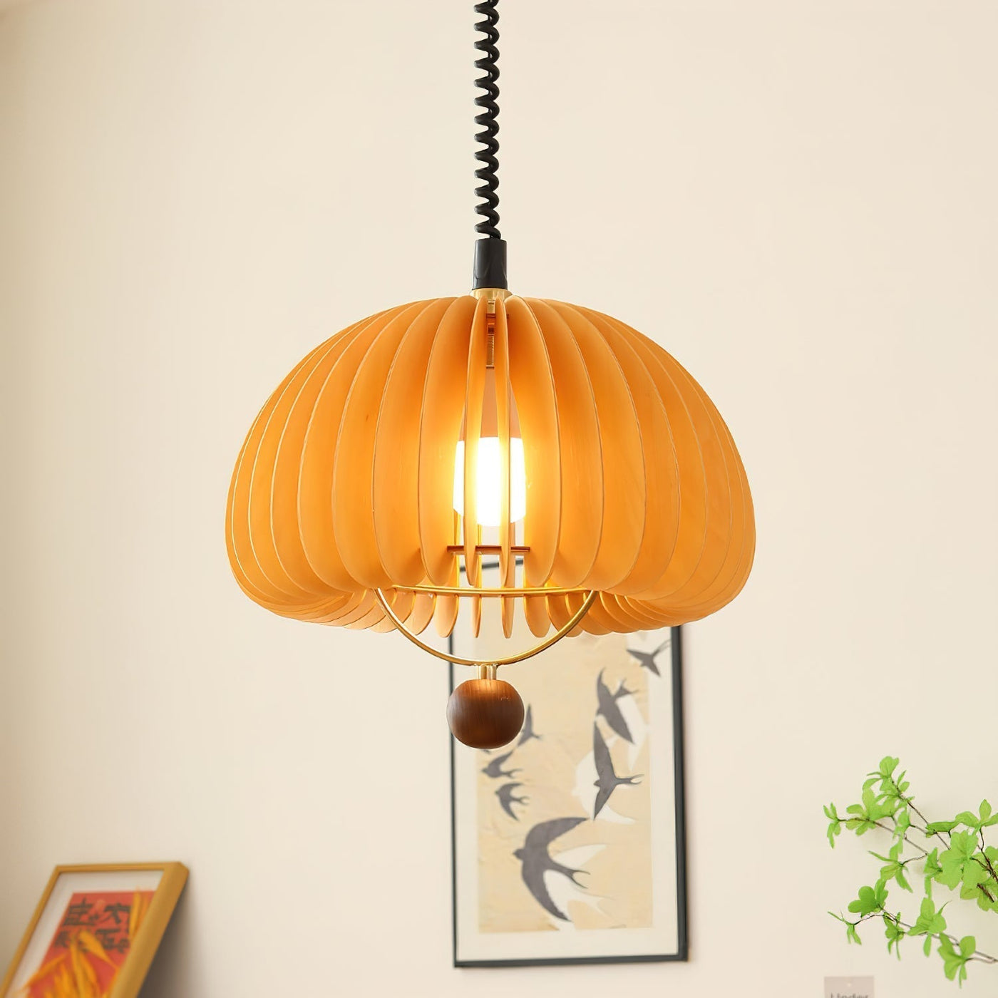 PumpkinShade – Modern Adjustable Pendant Light