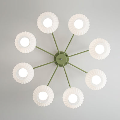 LuxeAura - Ceiling Lamp with Renee-Inspired Design and Warm Light