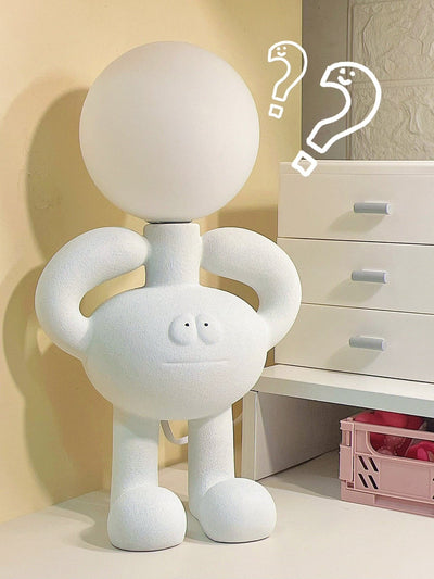 RoboLuxe - Table Lamp with Robot-Inspired Design and Cozy Illumination