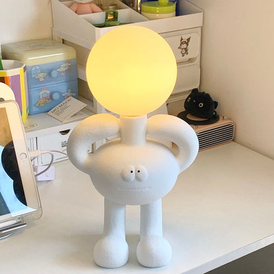 RoboLuxe - Table Lamp with Robot-Inspired Design and Cozy Illumination