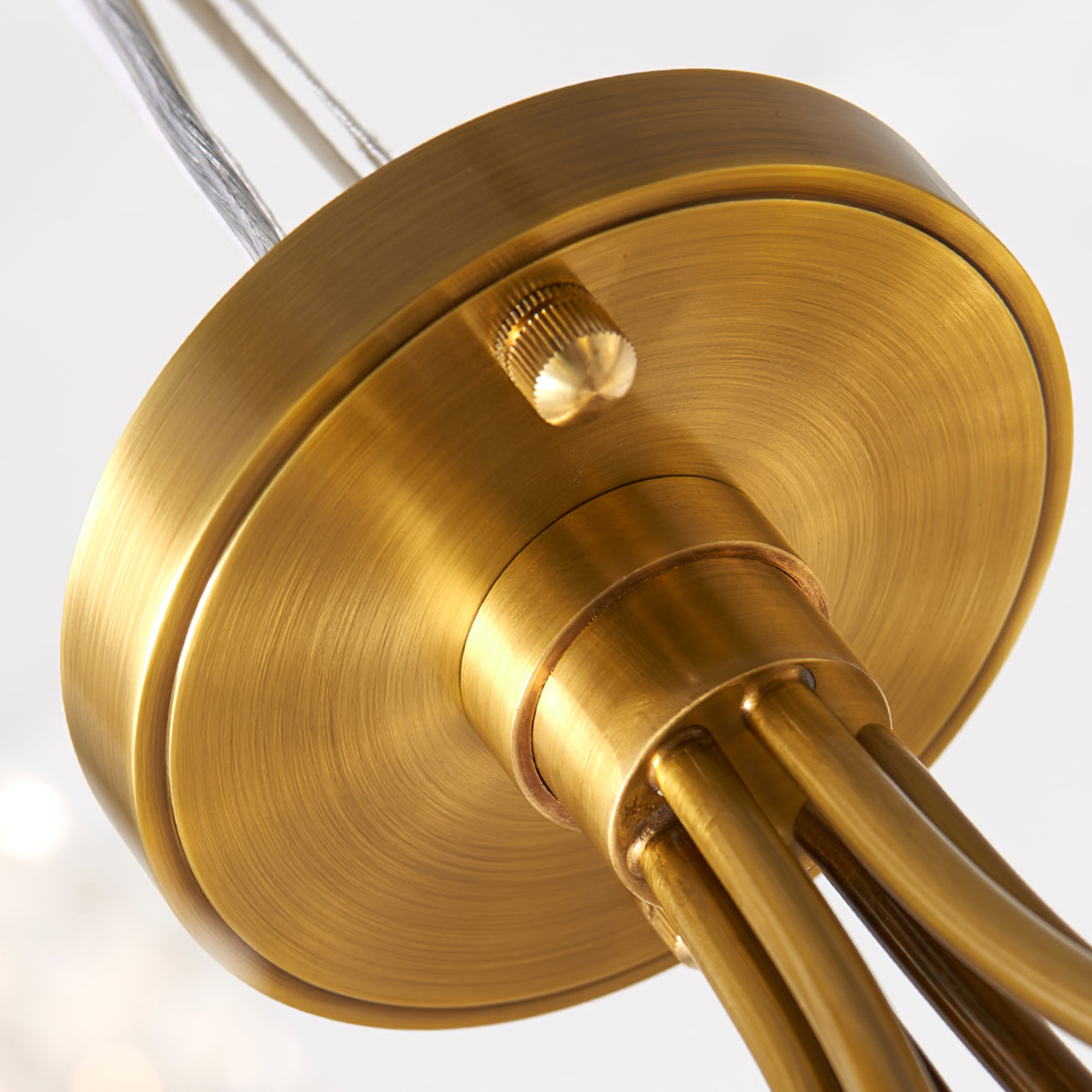RetroGlow - Ceiling Lamp with Vintage Glass Style and Warm Ambience