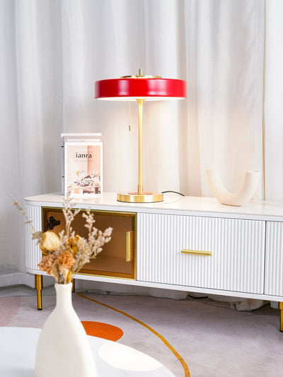 ElegantGlow – Timeless Metal and Acrylic Table Lamp