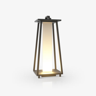 Roam Portable Outdoor Light - Durable Stainless Steel Garden Lights with Warm Acrylic Shade