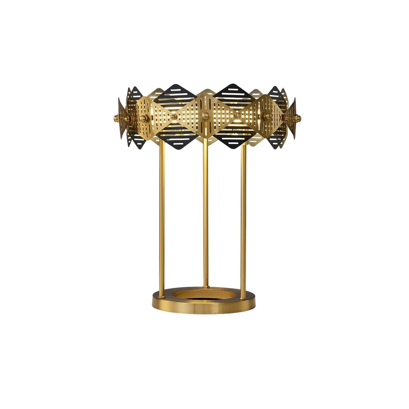 LuxeCrimson - Table Lamp with Timeless Design and Warm Red Elegance