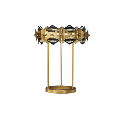 LuxeCrimson - Table Lamp with Timeless Design and Warm Red Elegance