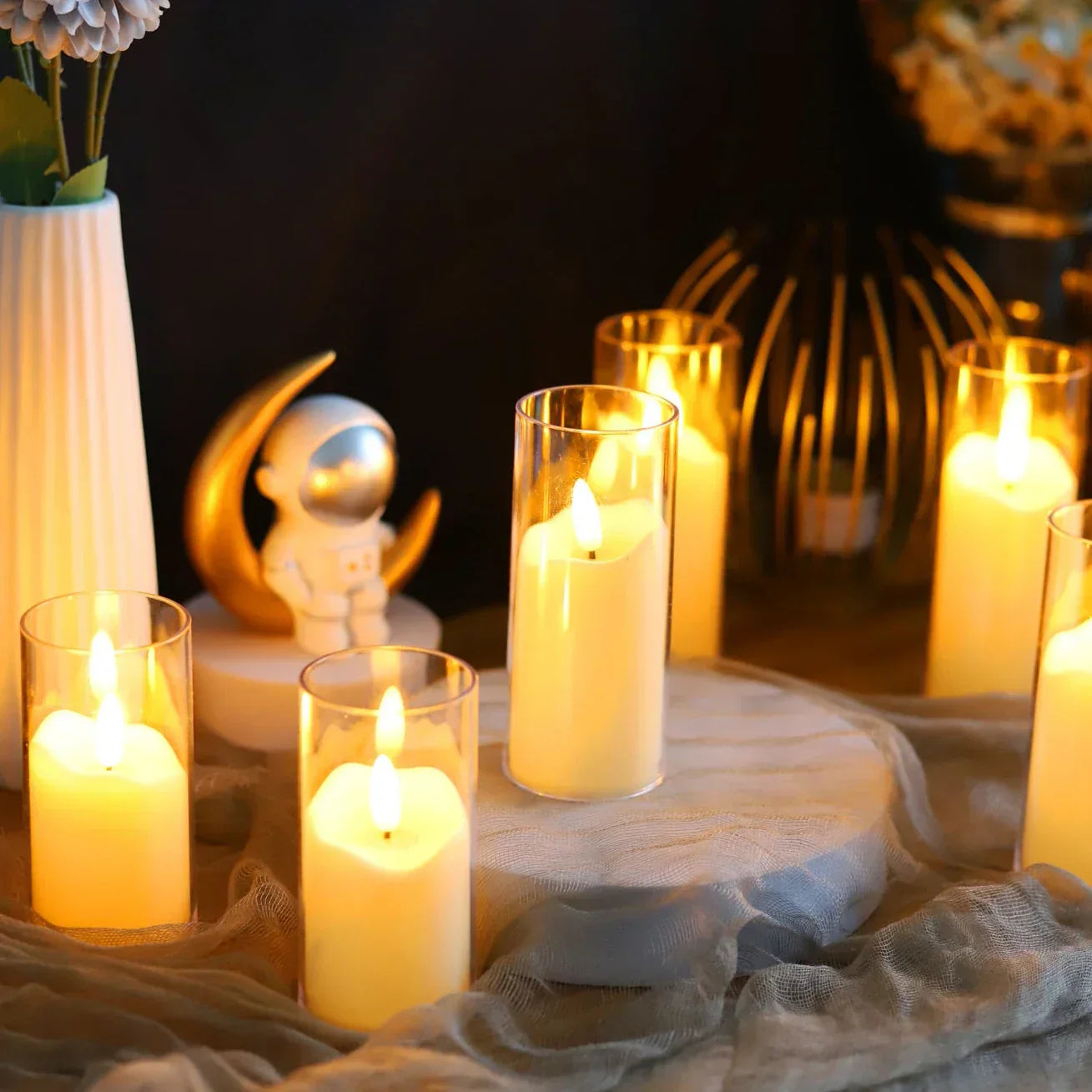 EternaFlame - Acrylic Flameless Electric Candles